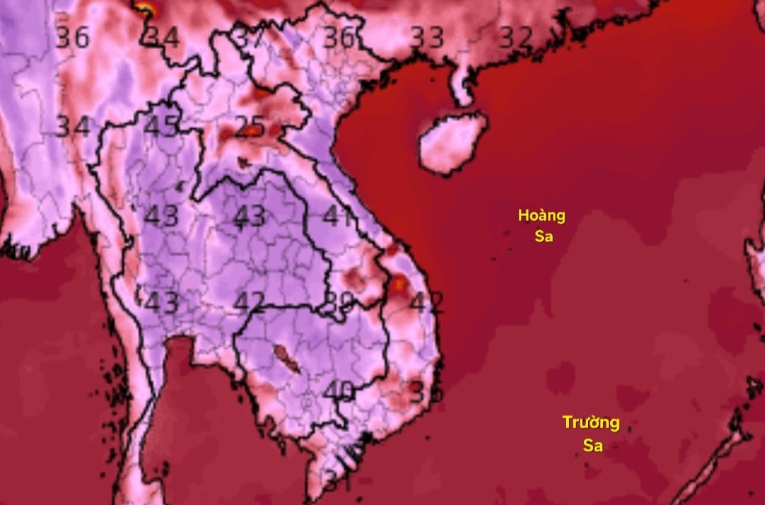 Dự báo đợt nắng nóng đặc biệt gay gắt trên phạm vi toàn quốc