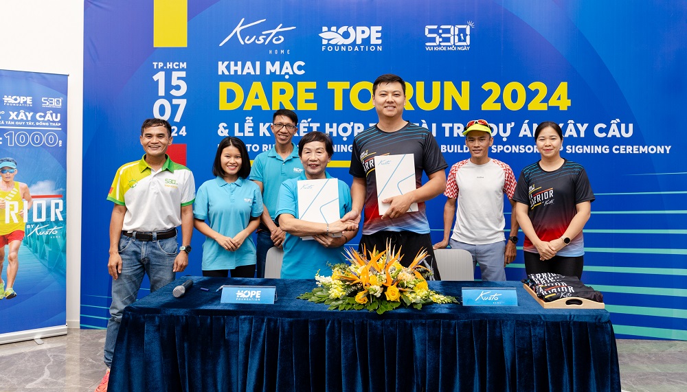 Cùng Kusto Home khởi động giải chạy Dare To Run - Mỗi bước chân lan toả ngàn giá trị!