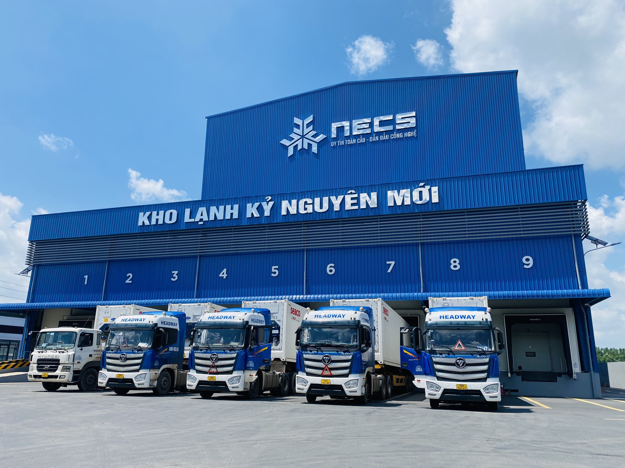 Kho lạnh NECS chính thức mở rộng dịch vụ kho lạnh ngoại quan