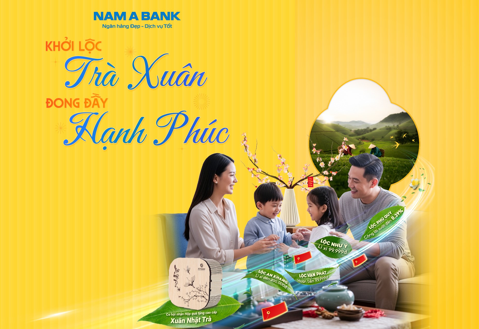 Nam A Bank triển khai chuỗi ưu đãi đón tết Bính Ngọ 2026