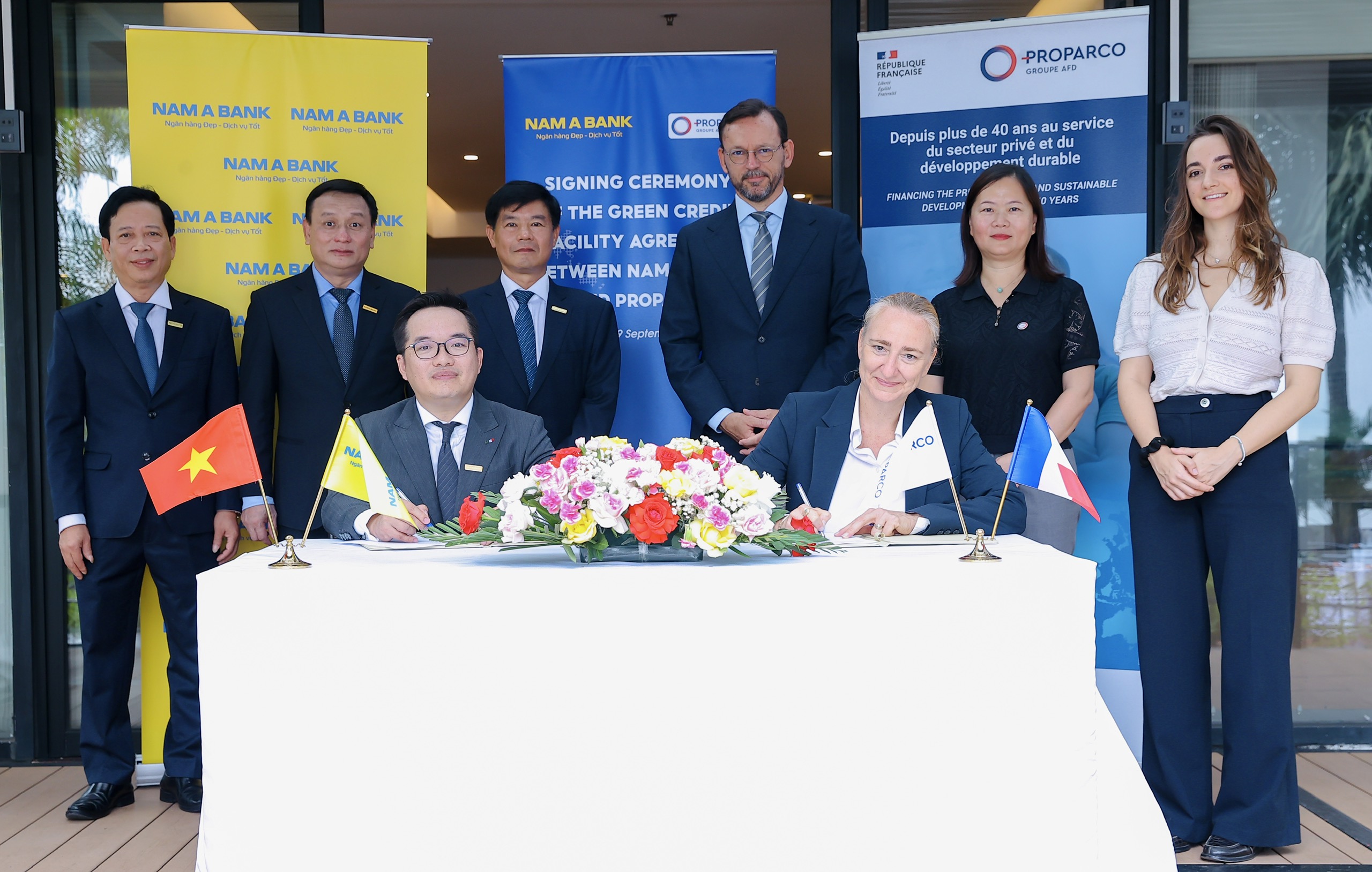 Nam A Bank nhận 30 triệu USD từ Proparco thúc đẩy tài chính xanh